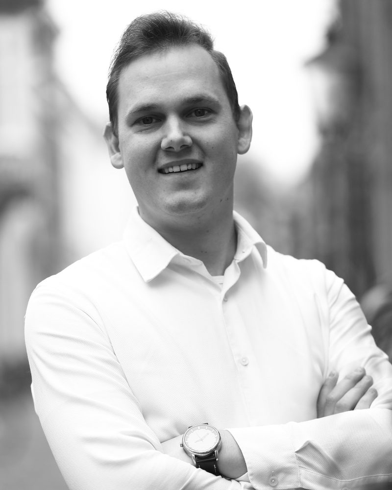 Portret van Berry Doppenberg, data-analist en eigenaar van Eco Sheets