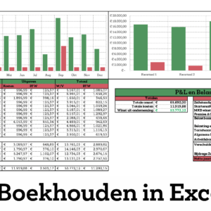 All-in-One Excel Boekhouding voor Starters